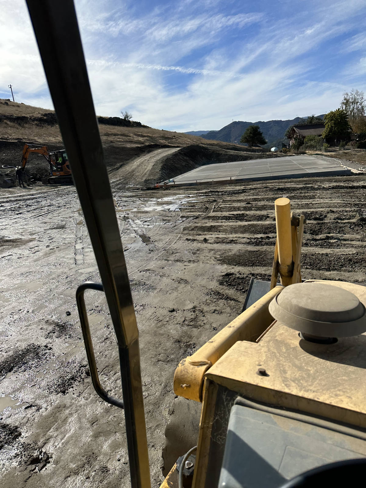 Graded Building Pad completed by North State Paving in San Jose